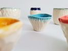 Collectable Porcelain Cups – Set of 6 | Drinkware by Pottery & Poetry. Item made of ceramic works with contemporary style