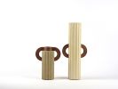 Colonne - basso | Vase in Vases & Vessels by gumdesign. Item composed of metal and marble in modern style