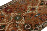 Rug & Kilim’s Oushak style rug in Orange with Colorful | Area Rug in Rugs by Rug and Kilim
