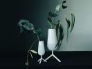 Milky White TRIPOD Glass Vase Set | Vases & Vessels by Maarten Baptist. Item made of glass works with contemporary & modern style