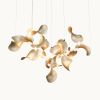 Dune 16 Cluster in Metallic Tones Pendant Light | Chandeliers by MOSS Objects. Item composed of metal compatible with contemporary and japandi style