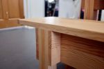 Custom Tables with Benches | Dining Table in Tables by Hagerman Works | Rapha San Francisco in San Francisco. Item made of oak wood
