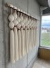 ORBİTA NO.1 Large Macrame Wall Hanging Woven Tapestry | Wall Hangings by Puvor. Item composed of cotton in boho or mid century modern style