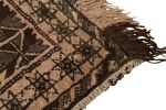 Antique Baluch Persian rug in Beige-Brown Geometric Pattern | Area Rug in Rugs by Rug and Kilimareaar