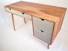 The Executive Blossom | Desk in Tables by Curly Woods. Item composed of maple wood in mid century modern style
