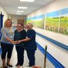 Painting installations | Oil And Acrylic Painting in Paintings by Becca Clegg | Frimley Park Hospital in Frimley. Item made of synthetic