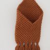 Macrame Pouch- Rust | Macrame Wall Hanging in Wall Hangings by YASHI DESIGNS. Item made of cotton with fiber works with boho & contemporary style