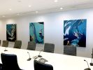 Turning Tide | Wall Sculpture in Wall Hangings by Yechel Gagnon | McLennan Ross LLP in Calgary. Item made of wood with synthetic