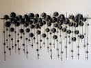 Rain City - Abstract Metal Wall Art Sculpture | Wall Sculpture in Wall Hangings by Sarmal Design. Item made of steel works with mid century modern & contemporary style