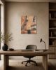 Stillness | Mixed Media in Paintings by PUGMATIK. Item made of canvas with paper works with contemporary & japandi style