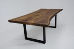 Black Walnut Wood Table - Dining Table - Kitchen Table | Tables by Tinella Collection. Item composed of wood in contemporary or country & farmhouse style
