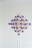 Geometric Paper Chandelier / Mobile "HARMONY" | Sculptures by Paula Hartmann Design. Item composed of paper and fiber