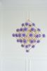 Geometric Paper Chandelier / Mobile "HARMONY" | Sculptures by Paula Hartmann. Item composed of paper and fiber