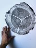 Walden Pond Tree ring print. 18x24 inches | Prints by Erik Linton. Item made of paper