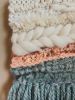 MOUNTAIN SUNSET WEAVING hand woven tapestry | Macrame Wall Hanging in Wall Hangings by WOOL & PINE by Jessie. Item composed of cotton and fiber
