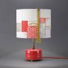 Midnight Sun | Table Lamp in Lamps by James Aarons. Item composed of ceramic and paper in mid century modern or contemporary style
