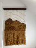 Grasslands no. 4 Weaving | Tapestry in Wall Hangings by Sarah Lawrence. Item made of walnut with cotton works with boho & mid century modern style