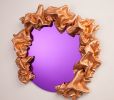 Reflexions Collection Mirror | Decorative Objects by Ted VanCleave Studio. Item made of fabric with glass
