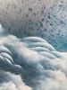 Echoes from the breeze | Oil And Acrylic Painting in Paintings by Francesca Borgo. Item composed of canvas compatible with contemporary and japandi style