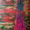 Urban frequencies | Oil And Acrylic Painting in Paintings by Elena Parau. Item made of canvas works with contemporary & country & farmhouse style