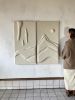 ‘Ruhe’ by Greyya Jay | Wall Sculpture in Wall Hangings by Greyya Jay. Item composed of wood and cement in minimalism or contemporary style