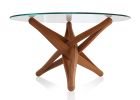 "lock" caramel bamboo dining table | Tables by JAN PAUL. Item made of bamboo with glass works with mid century modern & contemporary style