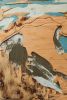L’écume de terre | Wall Sculpture in Wall Hangings by Yechel Gagnon. Item composed of wood and synthetic