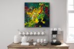 Tu m'enerves! | Oil And Acrylic Painting in Paintings by Checa Art. Item made of canvas