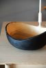 Hand Carved Extra Large Half-Charred Wooden Bowl | Dinnerware by Creating Comfort Lab