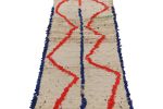 Vintage Azilal Moroccan Runner Rug, with Geometric Patterns | Area Rug in Rugs by Rug and Kilim