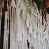 Macrame Wedding Backdrop | Macrame Wall Hanging by Sarah Simonds | The Barns At Hunsbury Hill - Wedding Venue Northamptonshire in Northampton
