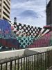 Tyson Luxury Lilies Mural | Street Murals by Michael Pacheco | Tysons Biergarten in Tysons. Item composed of synthetic