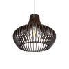 BLACk colored wooden ceiling lamps 'Liset 300' | Lamps by ANEKOdesign