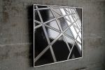 REFLECT 1.55 joins | Wall Sculpture in Wall Hangings by Heather Hancock. Item made of concrete with glass