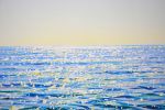 Music of the ocean 2. | Oil And Acrylic Painting in Paintings by IRYNA KASTSOVA. Item made of canvas compatible with minimalism and coastal style