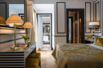 Handle Bamboo in Brass Small | Pull in Hardware by Thea design | Hotel d'Inghilterra Roma - Starhotels Collezione in Roma. Item composed of brass compatible with boho and contemporary style