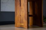 Teak Shower Stool | Chairs by LIRIO Design House. Item works with japandi style