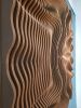 Lava | Wall Sculpture in Wall Hangings by ZDS. Item composed of wood in minimalism or contemporary style