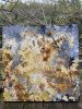 Out of Darkness | Oil And Acrylic Painting in Paintings by Caylin Rose Janet. Item composed of wood and synthetic