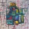 "Into" | Oil And Acrylic Painting in Paintings by Shirly Maimom Art. Item composed of canvas and synthetic