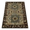 Rug & Kilim’s Caucasian Rug in Blue & Beige-Brown | Area Rug in Rugs by Rug and Kilim
