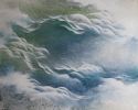 Endless rivers | Oil And Acrylic Painting in Paintings by Francesca Borgo. Item composed of synthetic in minimalism or contemporary style