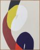 The Lift | Oil And Acrylic Painting in Paintings by Chi Fun Wong. Item made of wood works with minimalism & mid century modern style