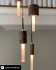 Wooden Wand Pendants | Pendants by CP Lighting. Item composed of wood & synthetic