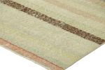 Vintage Zeki Müren Rug in Beige with Colorful Geometric | Area Rug in Rugs by Rug and Kilim