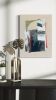 Meditation 5 | Collage in Paintings by Lizzie DiSilvestro. Item composed of canvas in contemporary or modern style