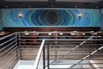 Indoor Mural | Murals by Erik Otto Studio | Blue Line Pizza in Daly City. Item composed of synthetic