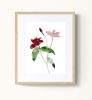 Floral No. 24 : Original Watercolor Painting | Paintings by Elizabeth Becker. Item made of paper works with boho & minimalism style