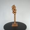Spikelet sculpture | Sculptures by IRENA TONE. Item made of wood works with minimalism & art deco style