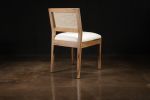 Argentine Rosewood Seating Chair in Solid Wood, Recoleta | Dining Chair in Chairs by Costantini Design. Item composed of wood and fabric
